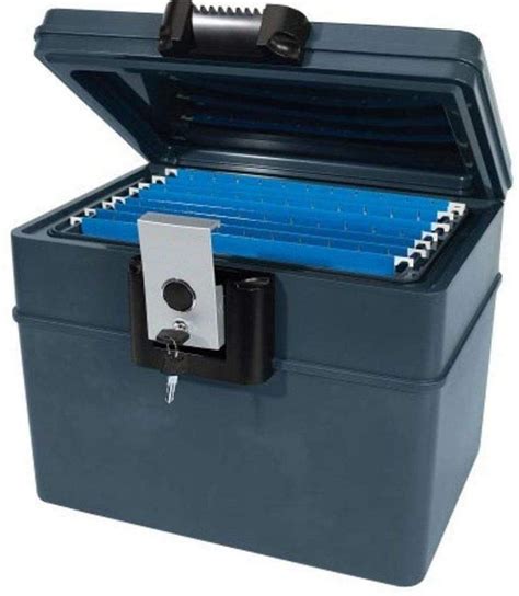 metal box for important documents|containers to put important papers.